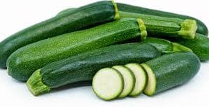 green courgette