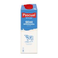 Semi-skimmed milk carton 1L.