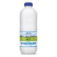 Semi-skimmed milk 2.2L bottle.